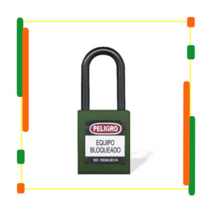 CANDADO YALE BLOQUEO GANCHO VERDE 0001175