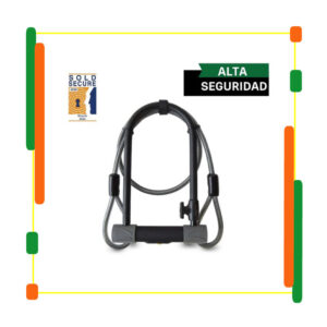 CANDADO YALE DE BICICLETA EN U ENDURECIDO YUL2C 0009438