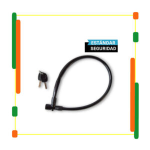 CANDADO DE BICICLETA TIPO GUAYA YCC2 0009435