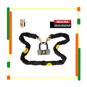 CANDADO YALE Y CADENA EN TITANIO PARA BICICLETA YCL3 0009436